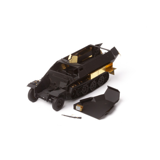 Eduard 36500 1/35 Sd.Kfz. 251/1 Ausf.C side stowage bins Photo-Etched for AFV Photo etched set