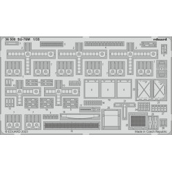 Eduard 36508 1/35 SU-76M Photo-Etched for AFV Photo etched set