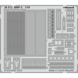 Eduard 36512 1/35 BMP-3 Photo-Etched for AFV Photo etched set