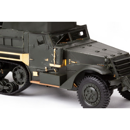 Eduard 36516 1/35 M3A2 Half Track Photo-Etched for AFV Photo etched set
