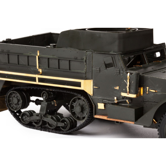 Eduard 36516 1/35 M3A2 Half Track Photo-Etched for AFV Photo etched set