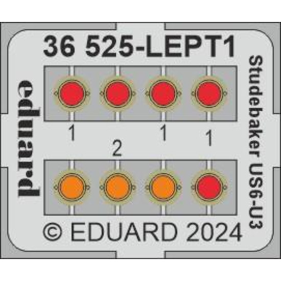 Eduard 36525 1/35 Studebaker US6-U3 Photo-Etched for AFV Photo etched set