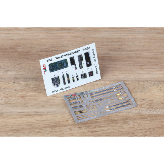 Eduard 3DL32018 1/32 F-35A SPACE 3D Decal for Aircraft Space