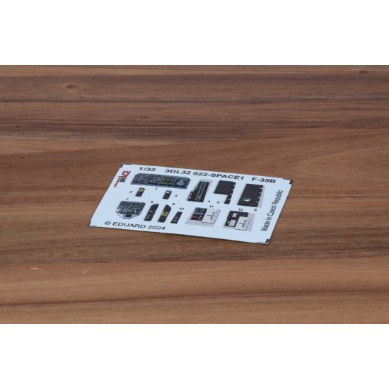 Eduard 3DL32022 1/32 F-35B SPACE 3D Decal for Aircraft Space