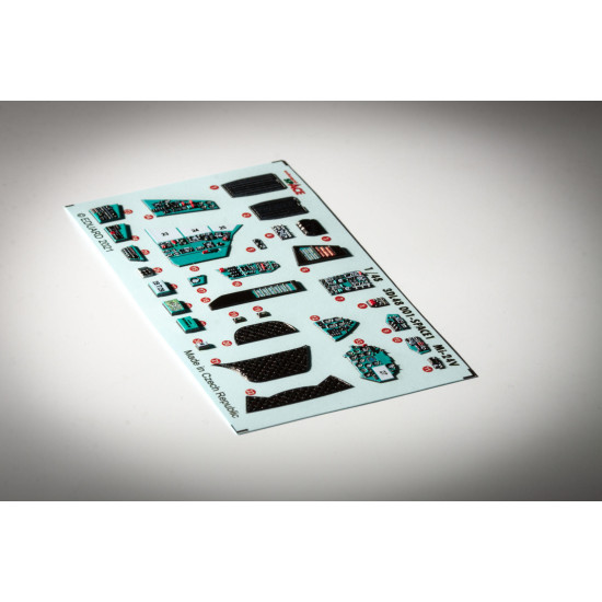 Eduard 3DL48001 1/48 Mi-24V SPACE 3D Decal for Aircraft Space