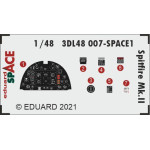 Eduard 3DL48007 1/48 Spitfire Mk.II SPACE 3D Decal for Aircraft Space