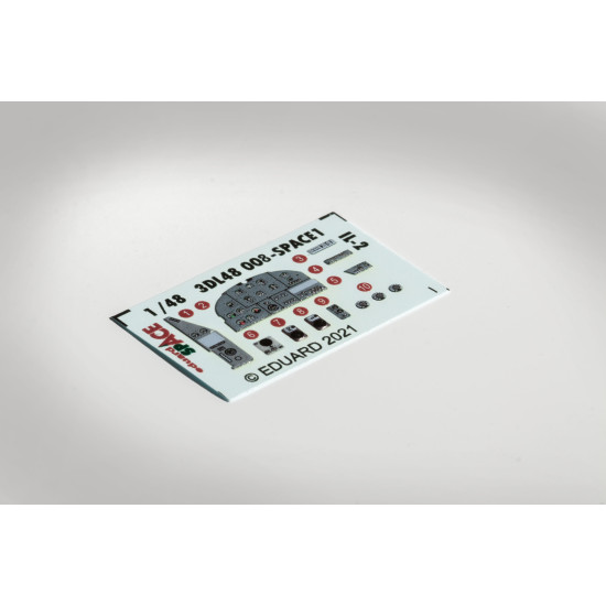Eduard 3DL48008 1/48 Il-2 SPACE 3D Decal for Aircraft Space Eduard 3DL48008 1/48 Il-2 SPACE 3D Decal for Aircraft Space