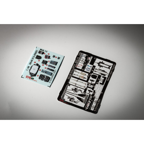 Eduard 3DL48013 1/48 MiG-15 SPACE 3D Decal for Aircraft Space