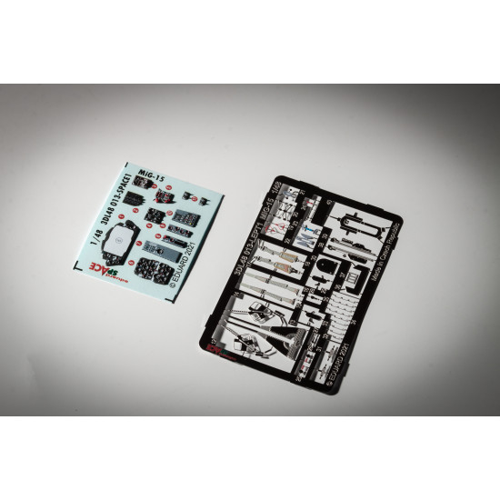 Eduard 3DL48013 1/48 MiG-15 SPACE 3D Decal for Aircraft Space