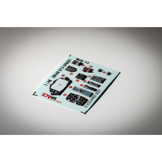 Eduard 3DL48013 1/48 MiG-15 SPACE 3D Decal for Aircraft Space