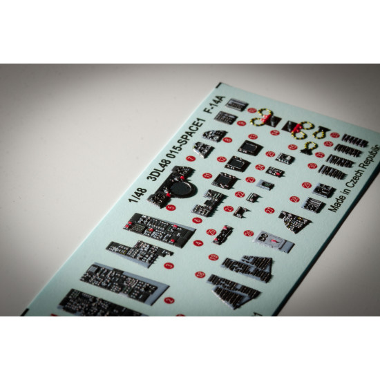 Eduard 3DL48015 1/48 F-14A SPACE 3D Decal for Aircraft Space