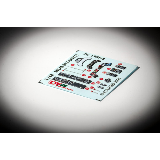 Eduard 3DL48017 1/48 Fw 190F-8 SPACE 3D Decal for Aircraft Space