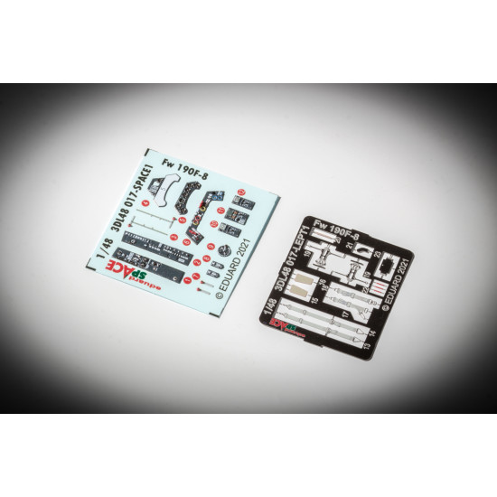 Eduard 3DL48017 1/48 Fw 190F-8 SPACE 3D Decal for Aircraft Space