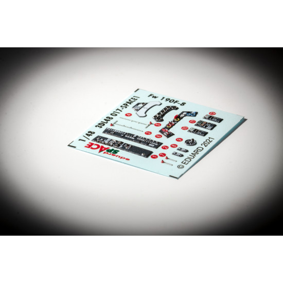 Eduard 3DL48017 1/48 Fw 190F-8 SPACE 3D Decal for Aircraft Space