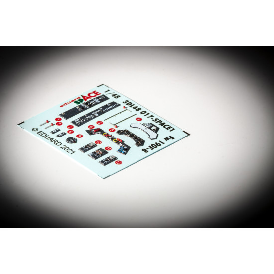 Eduard 3DL48017 1/48 Fw 190F-8 SPACE 3D Decal for Aircraft Space