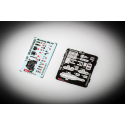 Eduard 3DL48018 1/48 Mustang Mk.IV SPACE 3D Decal for Aircraft Space