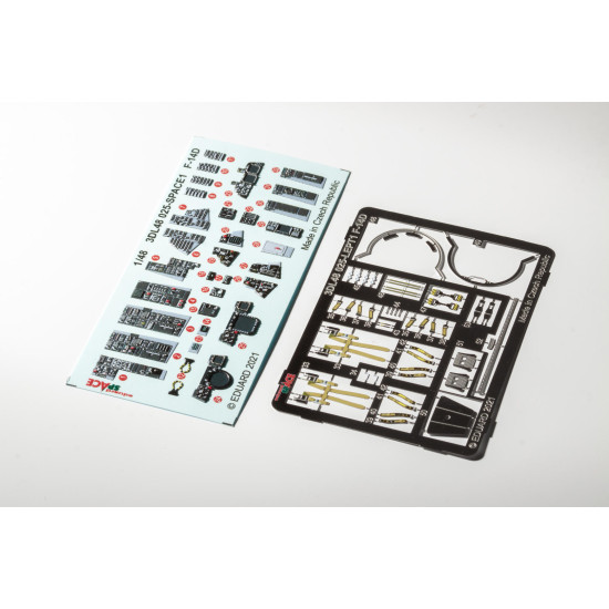 Eduard 3DL48025 1/48 F-14D SPACE 3D Decal for Aircraft Space