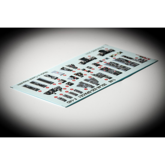 Eduard 3DL48025 1/48 F-14D SPACE 3D Decal for Aircraft Space