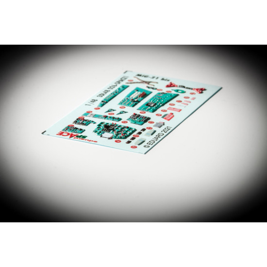 Eduard 3DL48026 1/48 MiG-21bis SPACE 3D Decal for Aircraft Space