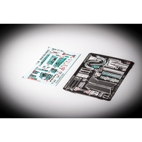 Eduard 3DL48026 1/48 MiG-21bis SPACE 3D Decal for Aircraft Space