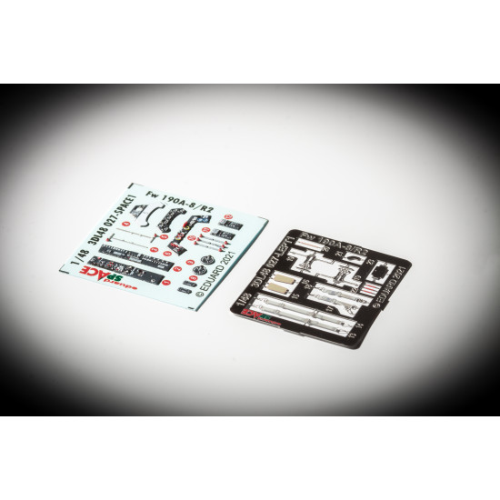 Eduard 3DL48027 1/48 Fw 190A-8/R2 SPACE 3D Decal for Aircraft Space