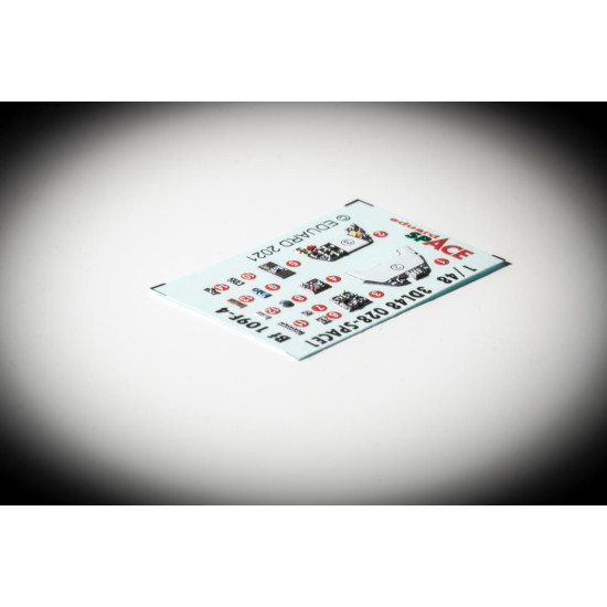 Eduard 3DL48028 1/48 Bf 109F-4 SPACE 3D Decal for Aircraft Space Eduard 3DL48028 1/48 Bf 109F-4 SPACE 3D Decal for Aircraft Space
