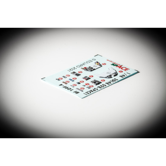 Eduard 3DL48028 1/48 Bf 109F-4 SPACE 3D Decal for Aircraft Space Eduard 3DL48028 1/48 Bf 109F-4 SPACE 3D Decal for Aircraft Space
