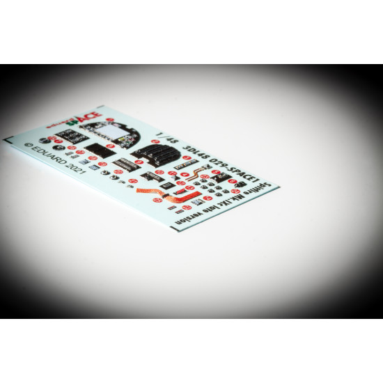Eduard 3DL48029 1/48 Spitfire Mk.IXc late version SPACE 3D Decal for Aircraft Space