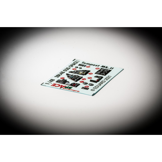 Eduard 3DL48030 1/48 Tempest Mk.II SPACE 3D Decal for Aircraft Space