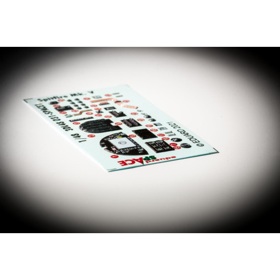 Eduard 3DL48031 1/48 Spitfire Mk.V SPACE 3D Decal for Aircraft Space