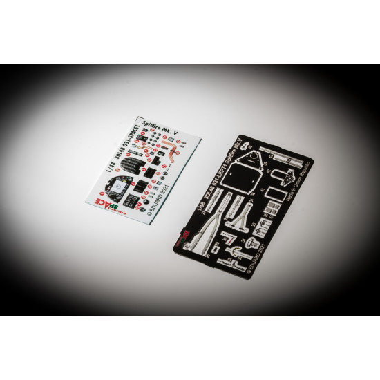 Eduard 3DL48031 1/48 Spitfire Mk.V SPACE 3D Decal for Aircraft Space