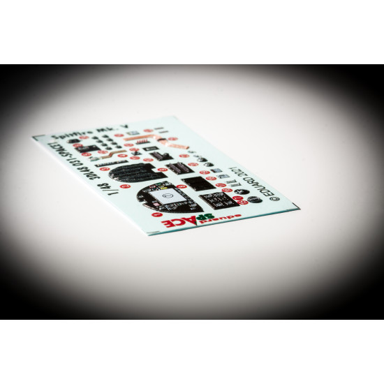 Eduard 3DL48031 1/48 Spitfire Mk.V SPACE 3D Decal for Aircraft Space