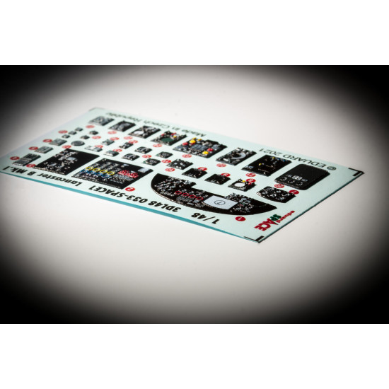 Eduard 3DL48033 1/48 Lancaster B Mk.I SPACE 3D Decal for Aircraft Space