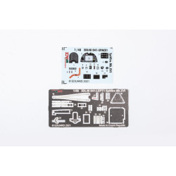 Eduard 3DL48041 1/48 Spitfire Mk.XVI SPACE 3D Decal for Aircraft Space