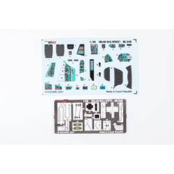 Eduard 3DL48043 1/48 Mi-24D SPACE 3D Decal for Aircraft Space