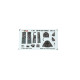 Eduard 3DL48059 1/48 SR-71A SPACE 3D Decal for Aircraft Space