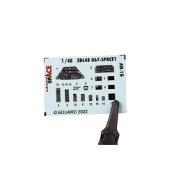 Eduard 3DL48067 1/48 AH-1G SPACE 3D Decal for Aircraft Space