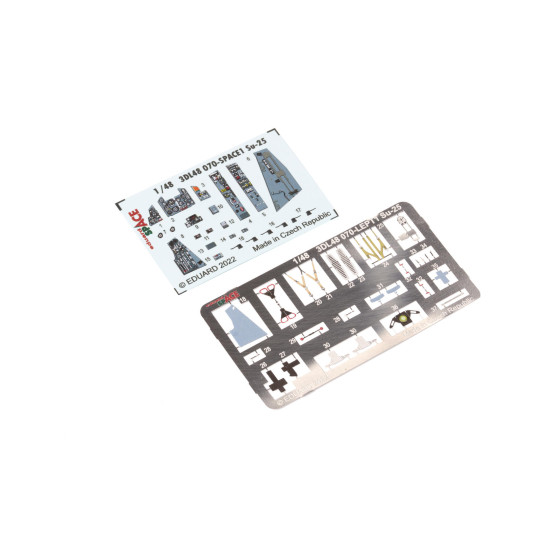Eduard 3DL48070 1/48 Su-25 SPACE 3D Decal for Aircraft Space