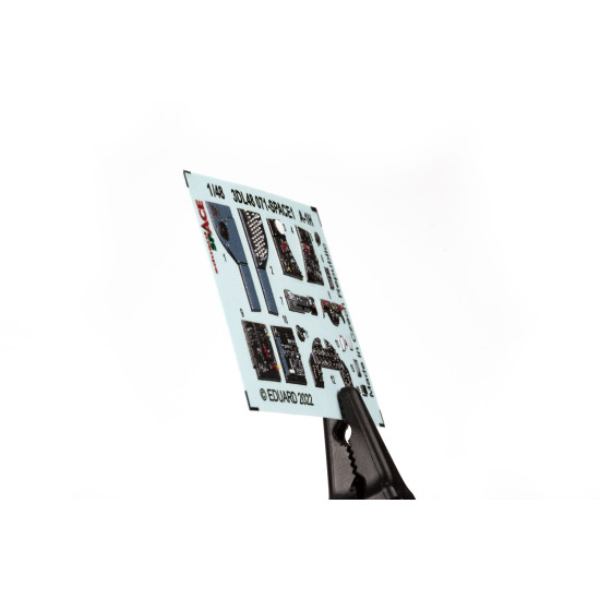 Eduard 3DL48071 1/48 A-1H SPACE 3D Decal for Aircraft Space