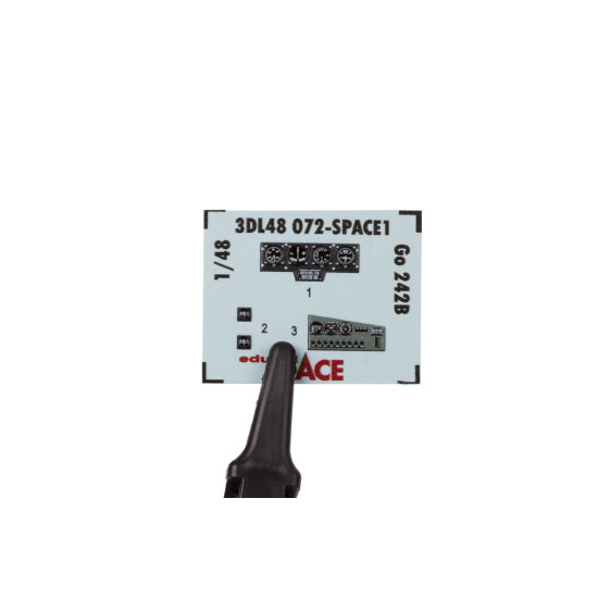 Eduard 3DL48072 1/48 Go 242B SPACE 3D Decal for Aircraft Space