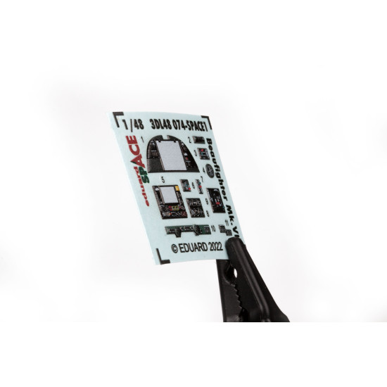 Eduard 3DL48074 1/48 Beaufighter Mk.VI SPACE 3D Decal for Aircraft Space