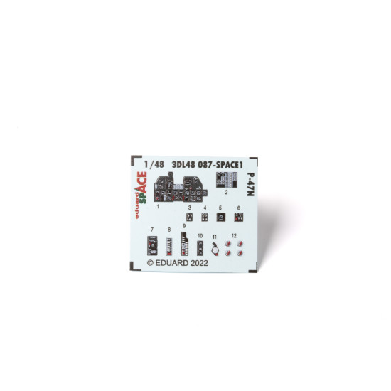 Eduard 3DL48087 1/48 P-47N SPACE 3D Decal for Aircraft Space