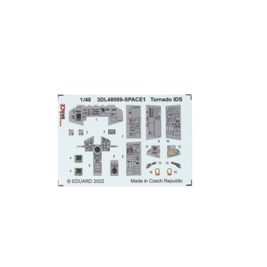 Eduard 3DL48089 1/48 Tornado IDS SPACE 3D Decal for Aircraft Space