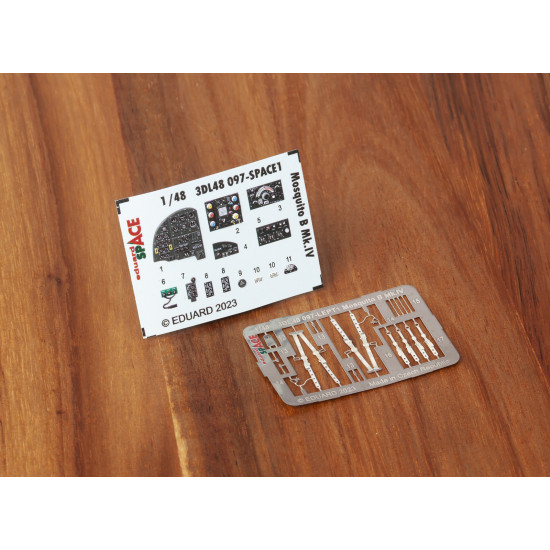 Eduard 3DL48097 1/48 Mosquito B Mk.IV SPACE 3D Decal for Aircraft Space