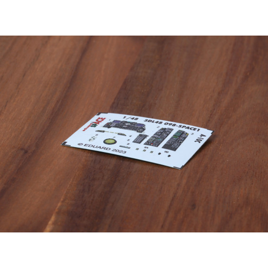 Eduard 3DL48098 1/48 A-10C SPACE 3D Decal for Aircraft Space
