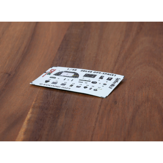 Eduard 3DL48099 1/48 Spitfire Mk.V SPACE 3D Decal for Aircraft Space