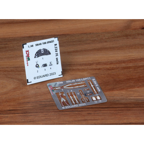 Eduard 3DL48108 1/48 B.534 IV. serie SPACE 3D Decal for Aircraft Space