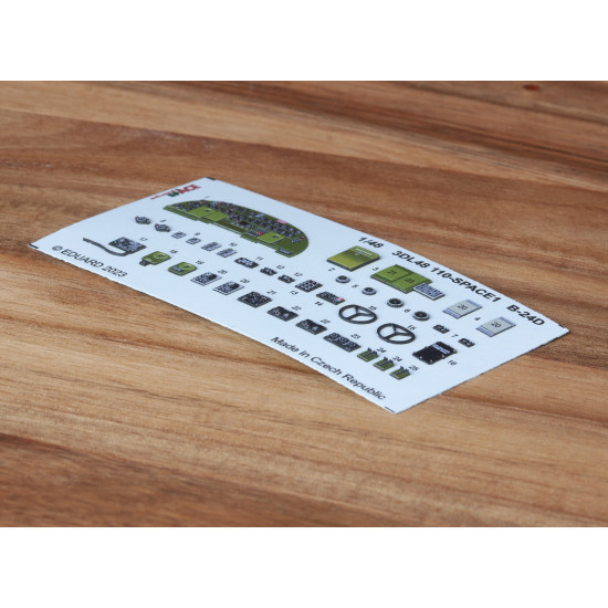 Eduard 3DL48110 1/48 B-24D SPACE 3D Decal for Aircraft Space