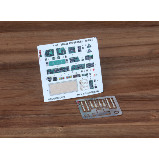 Eduard 3DL48112 1/48 Mi-8MT SPACE 3D Decal for Aircraft Space