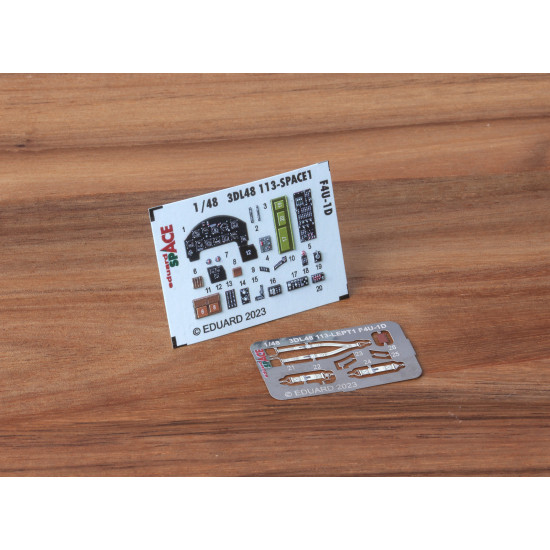 Eduard 3DL48113 1/48 F4U-1D SPACE 3D Decal for Aircraft Space